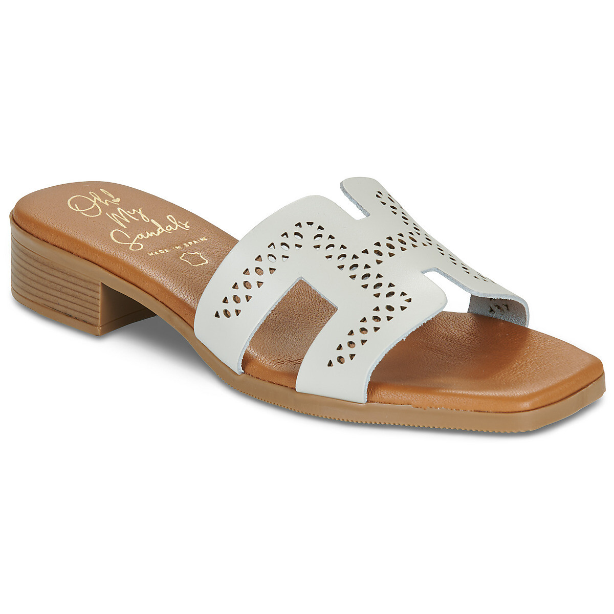 Oh My Sandals  5882  Bílá