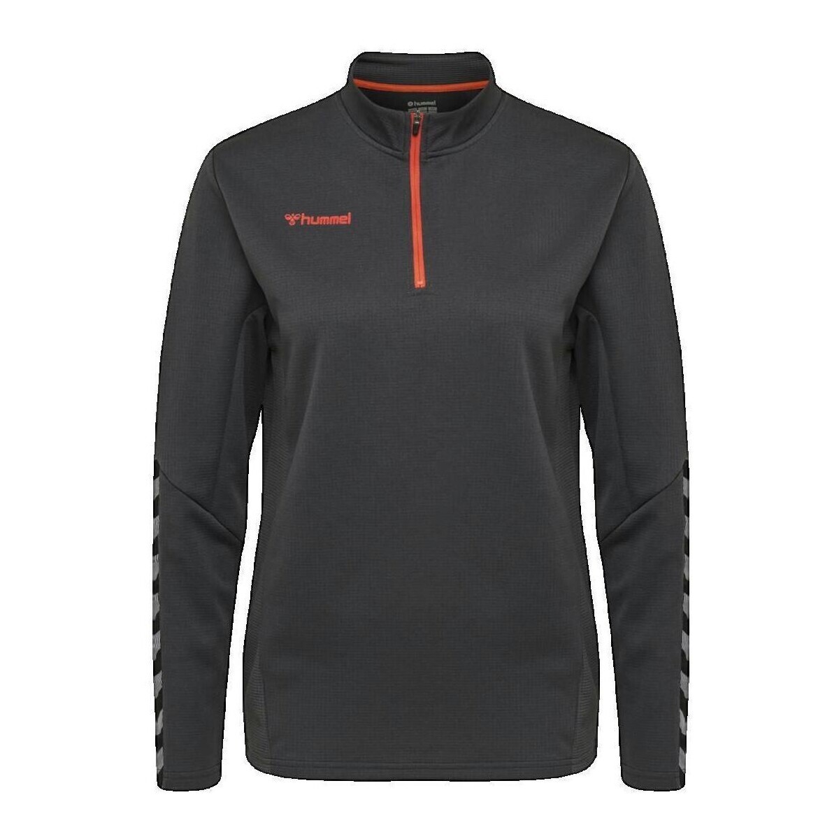 hummel  Sweatshirt  HMLAuthentic Half Zip  Šedá