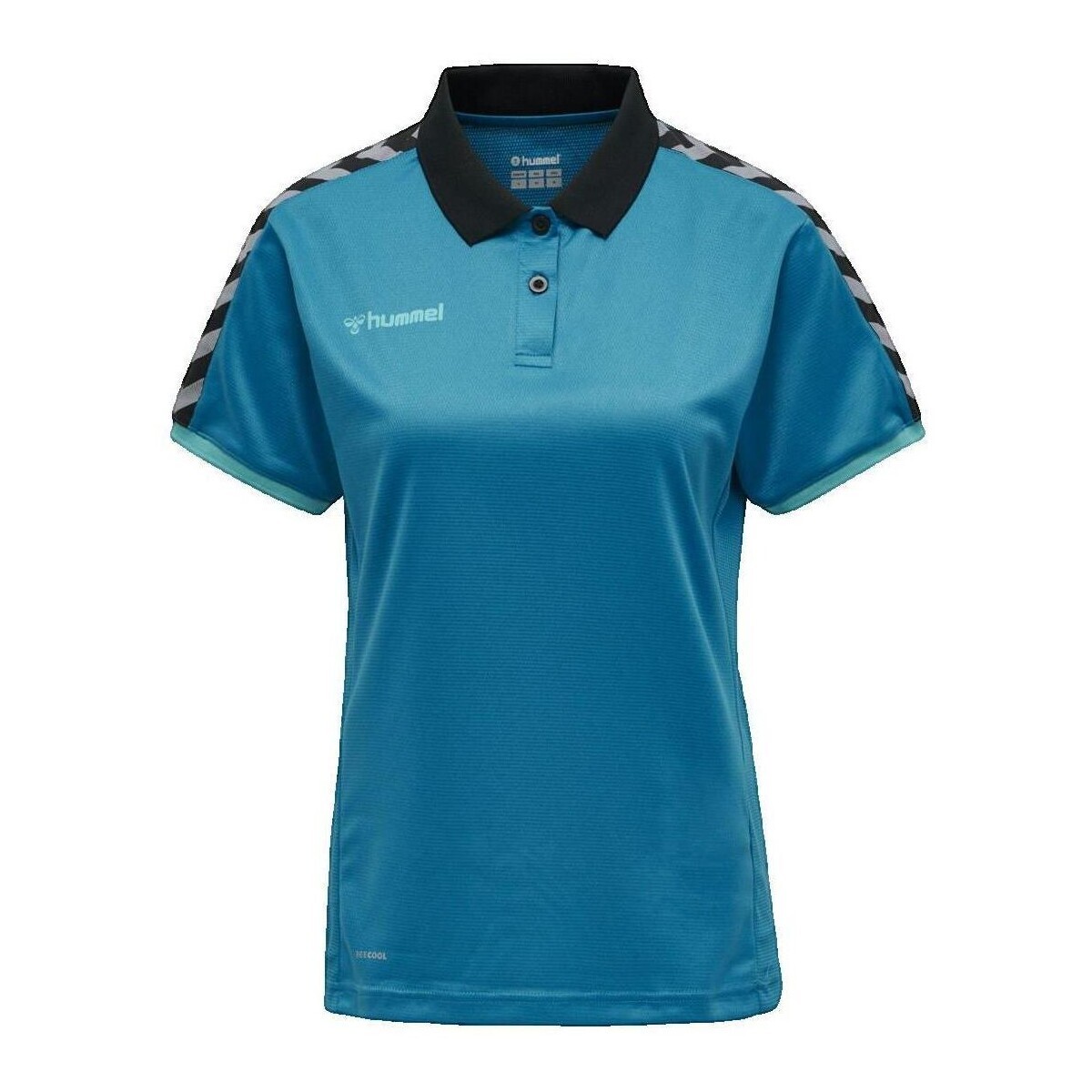 hummel  Polo manches courtes  fonctionnel femme  Modrá
