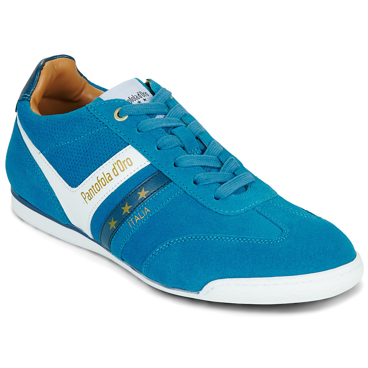 Pantofola d'Oro  VASTO SUEDE LOW  Modrá