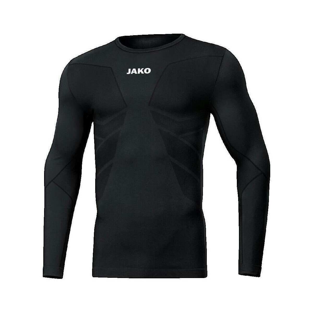 Jako  Sweat  Longsleeve Comfort Recycelt  Černá