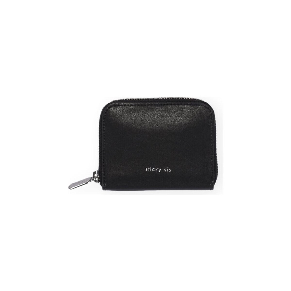 The Sticky Sis Club  Card Wallet - Black  Černá
