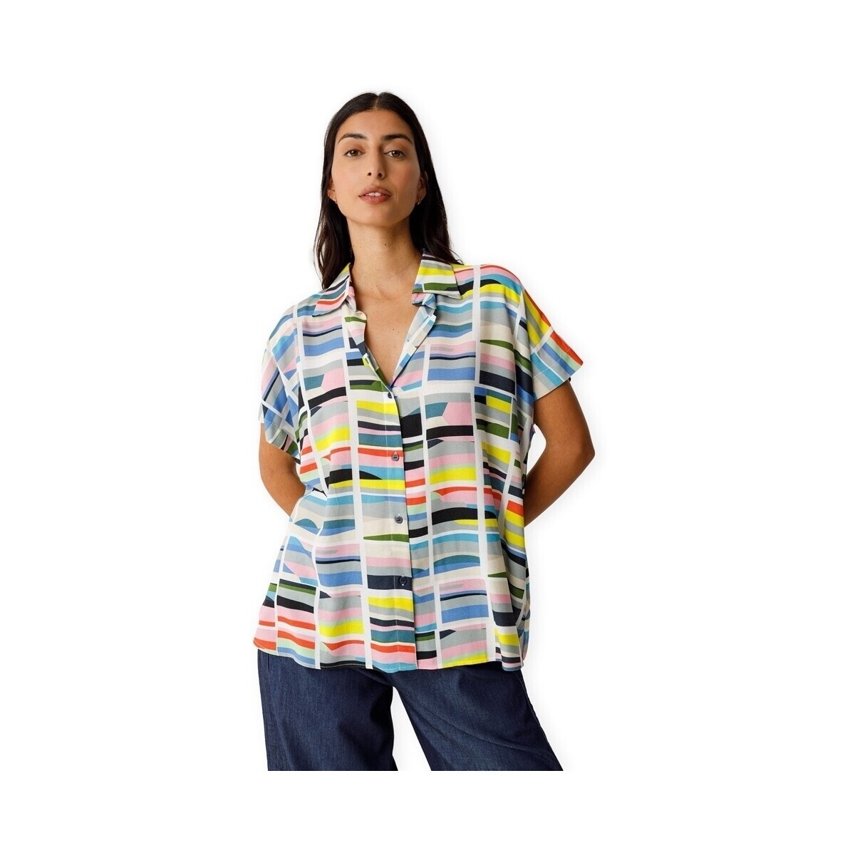 Skfk  Aian Shirt - Grems  ruznobarevne