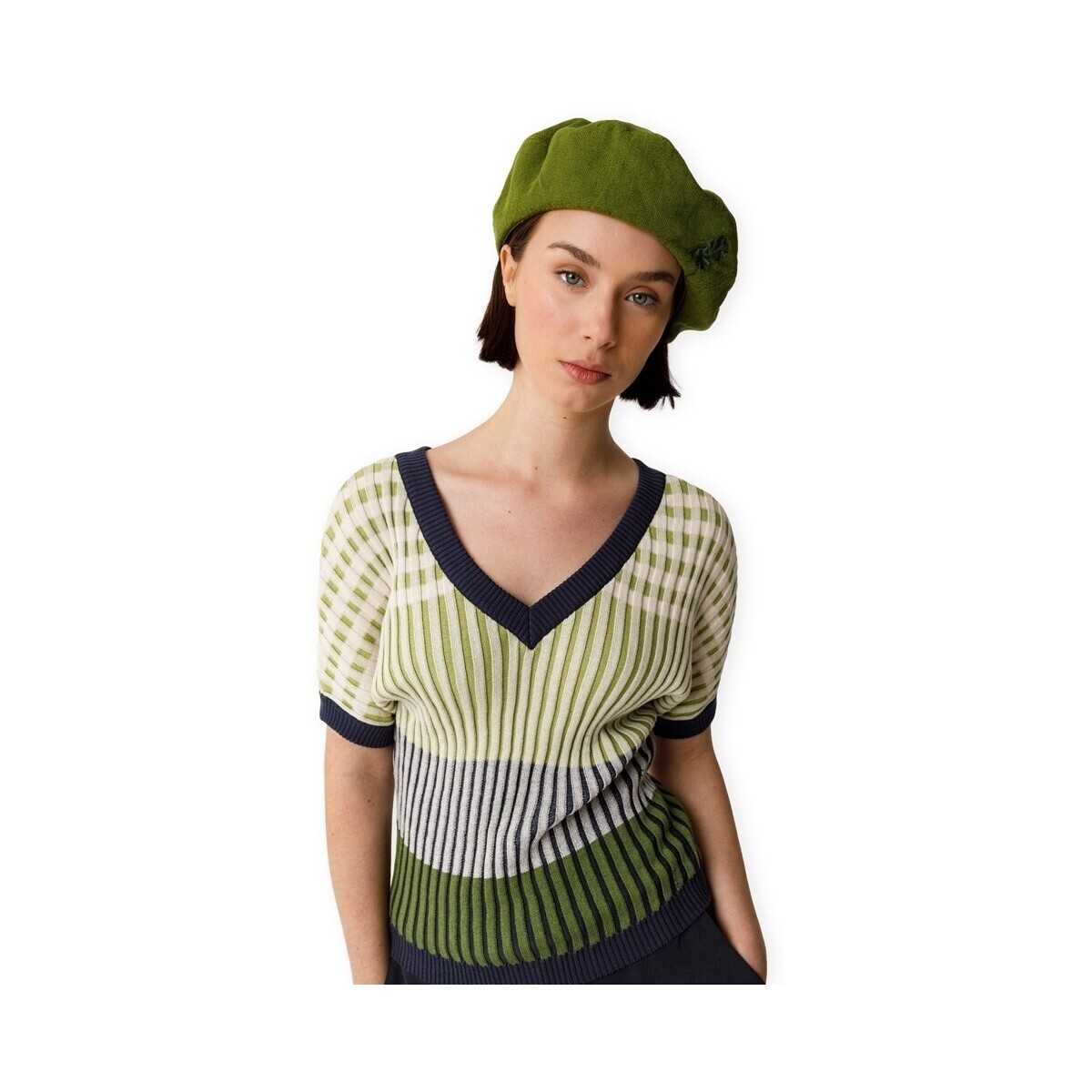 Skfk  Kloe-Gots Knit - Multi  Zelená