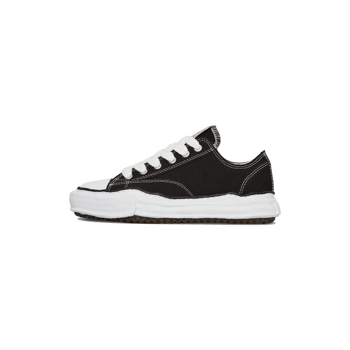 Maison Mihara Yasuhiro  Maison Mihara OG Sole Canvas Low Black  Černá