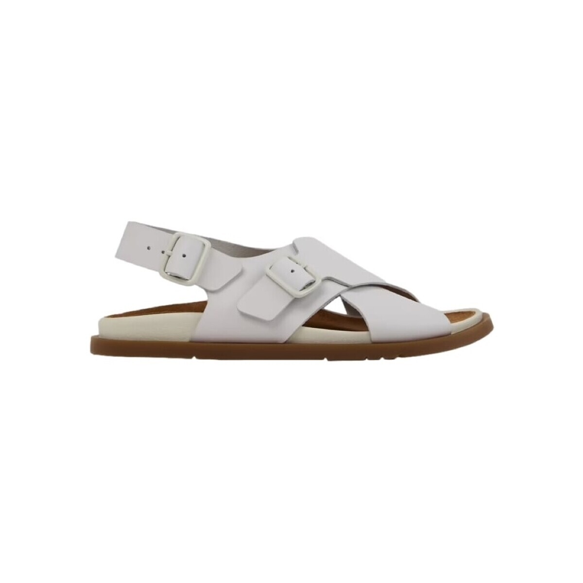 Camper  Lluc Sandals - White  Hnědá