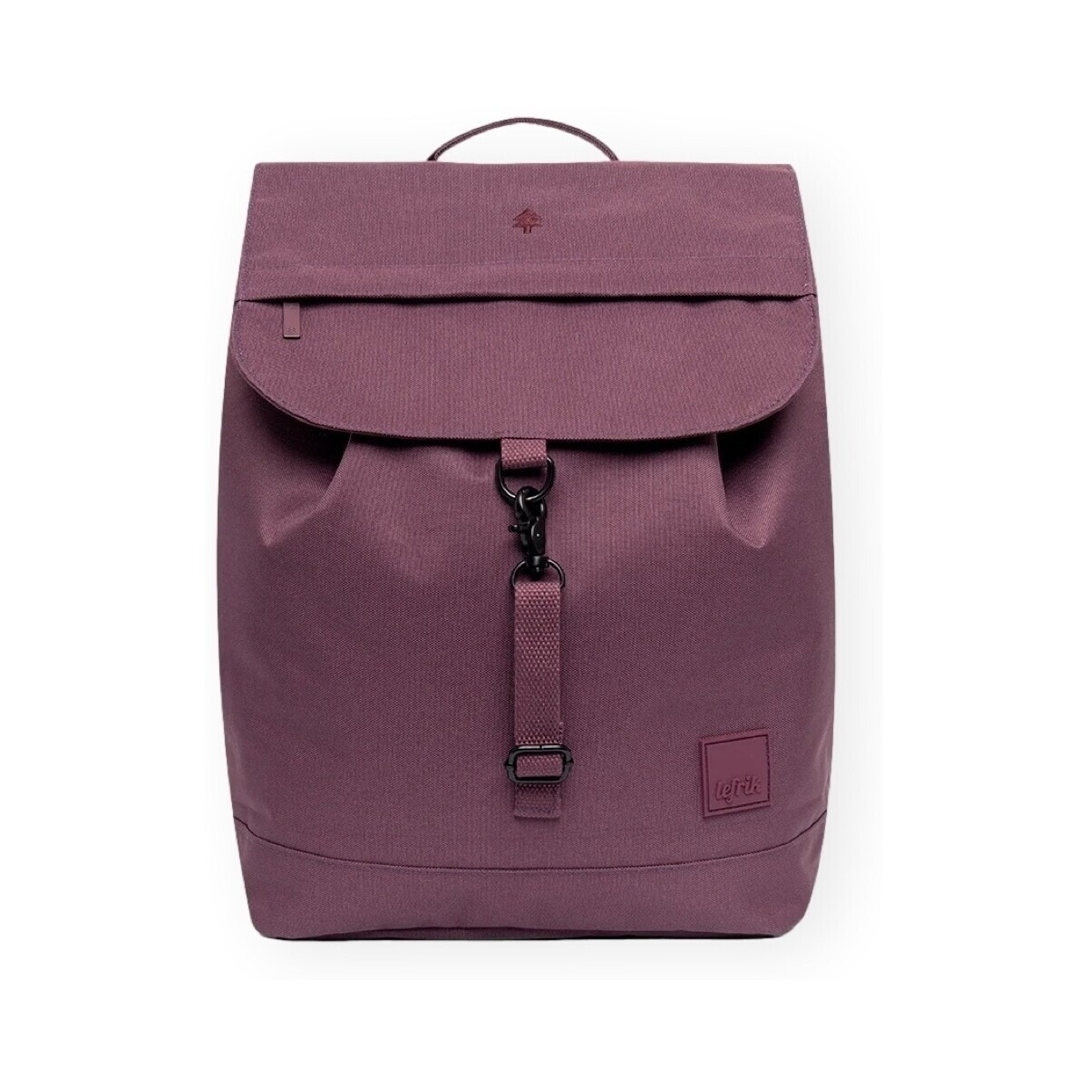 Lefrik  Kaut Backpack - Maroon Stripes  Bordó