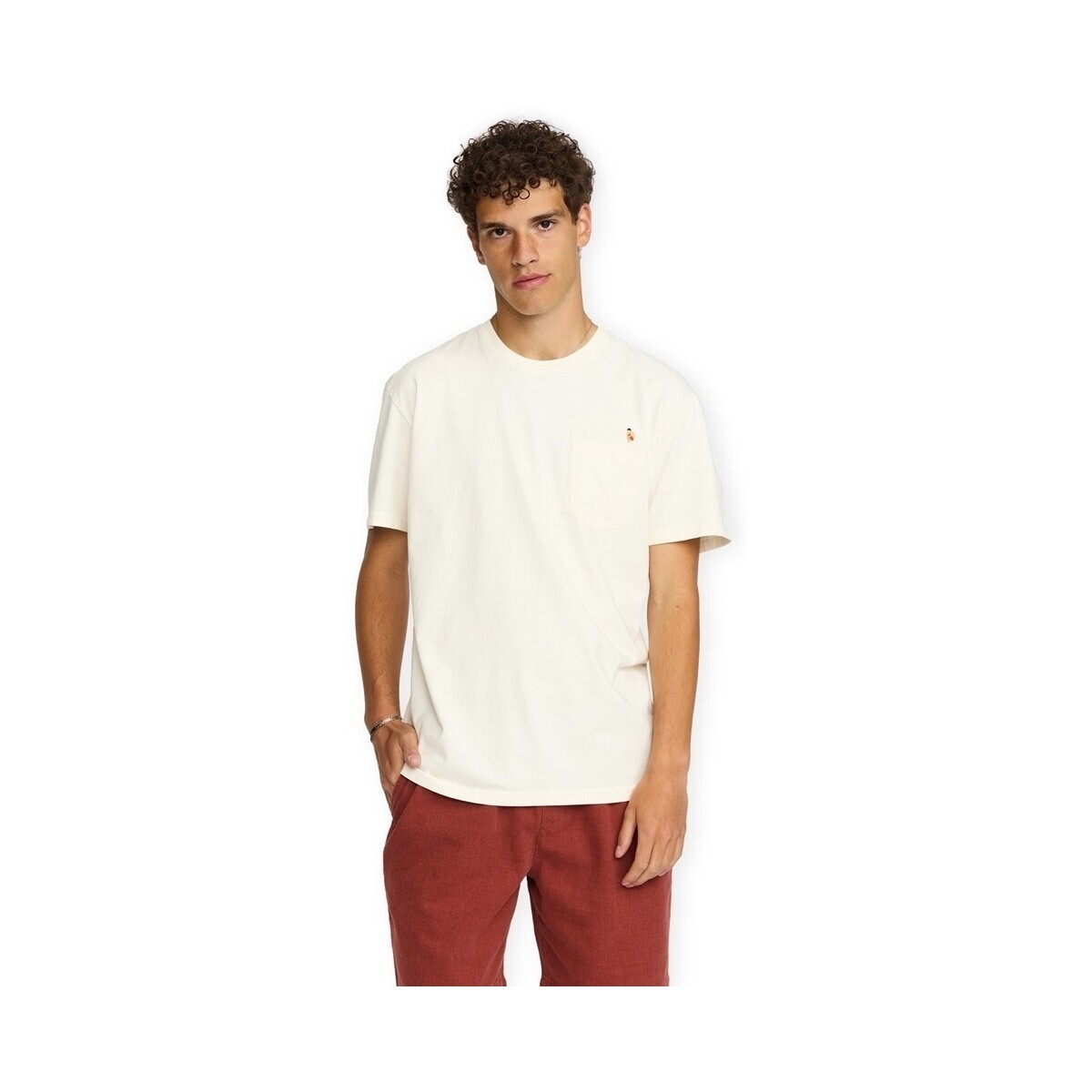 Revolution  Application T-Shirt 1450 BOM - Off White  Béžová