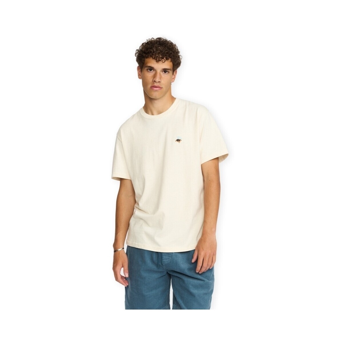 Revolution  Application T-Shirt 1449 PLA - Off White  Béžová