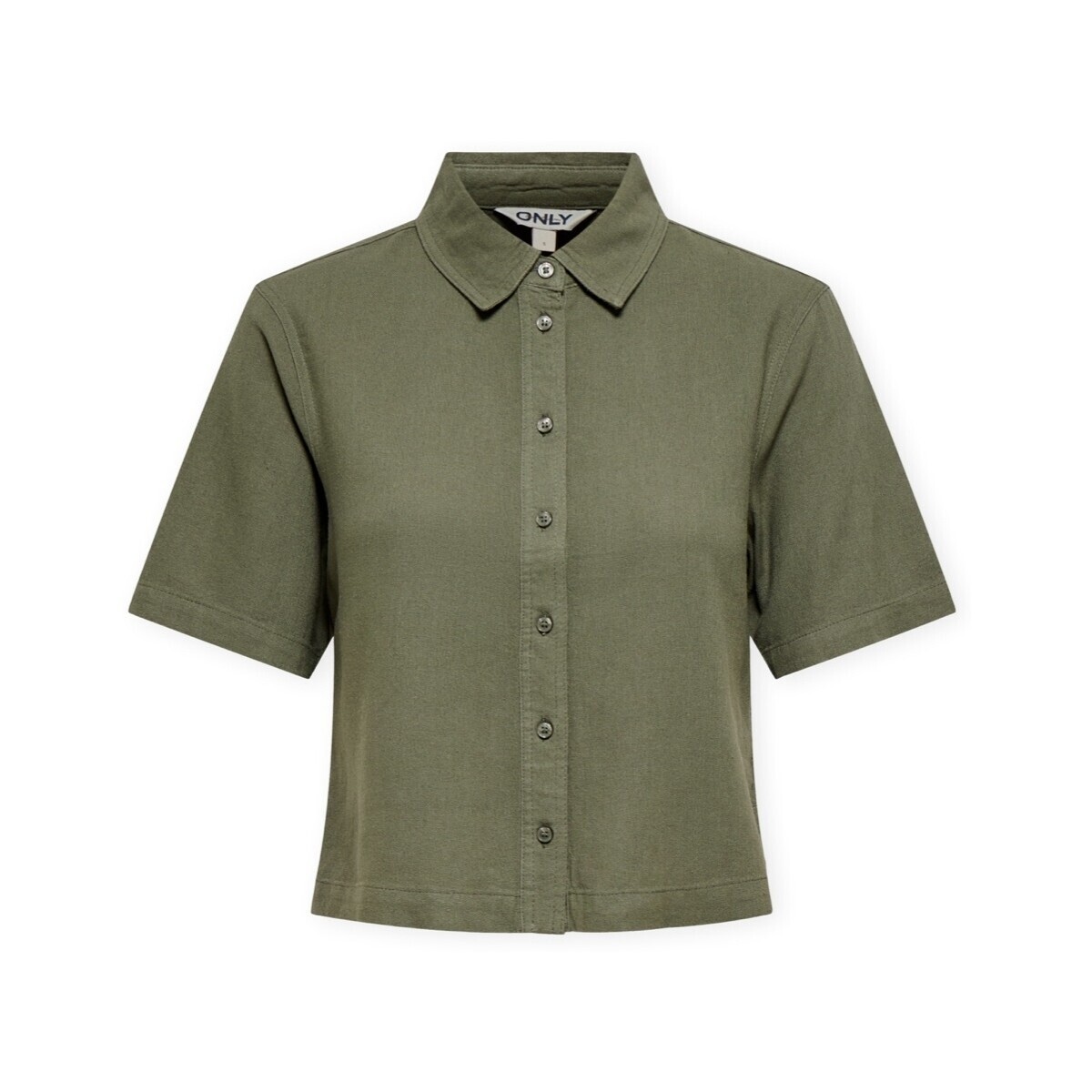 Only  Goa Shirt - Smokey Olive  Zelená
