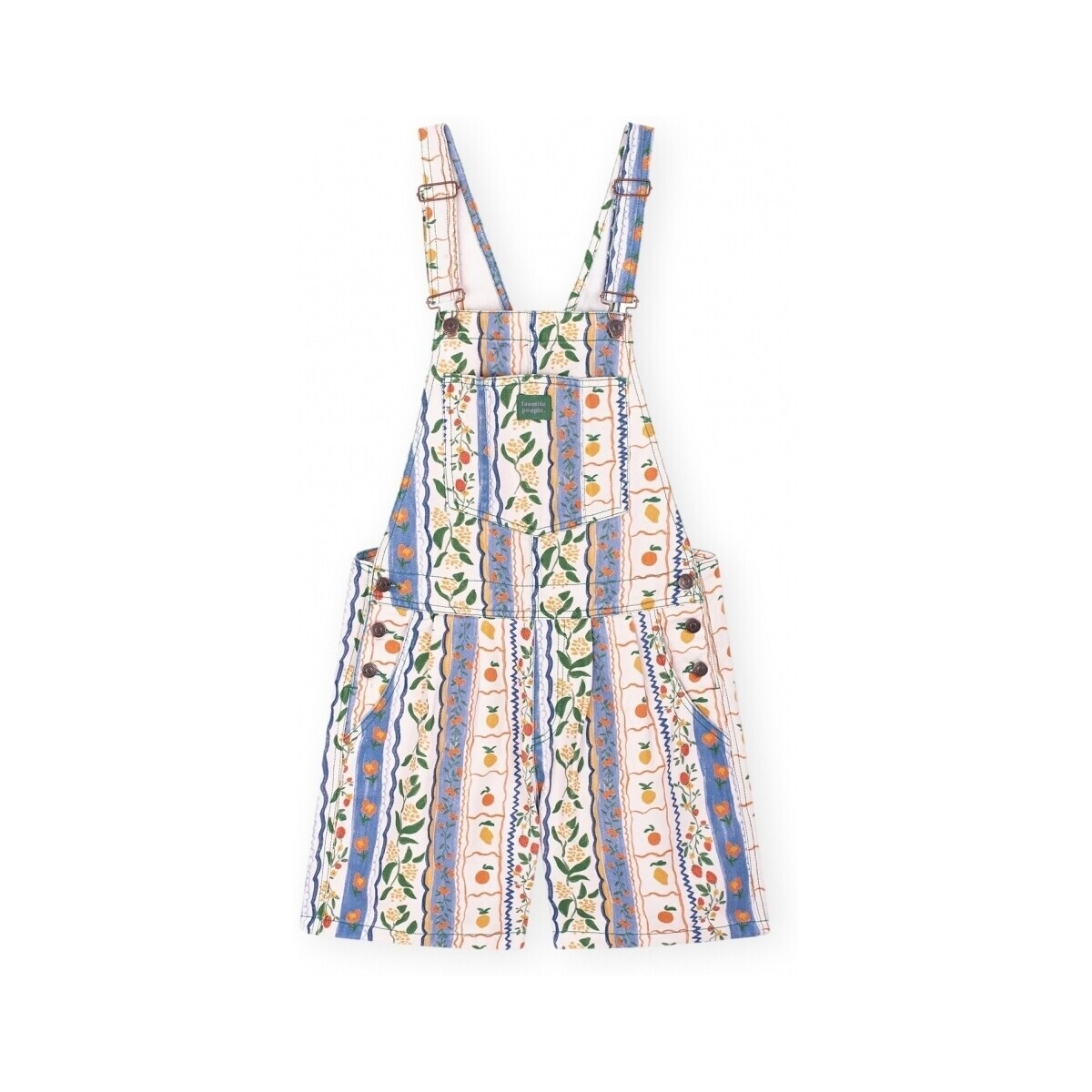 Favorite People  Amalfi Overalls - Multicolor  ruznobarevne