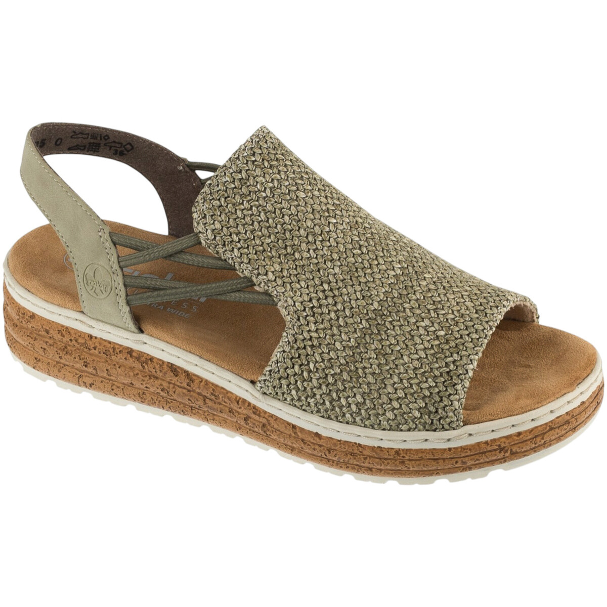 Rieker  Sandalen  Zelená