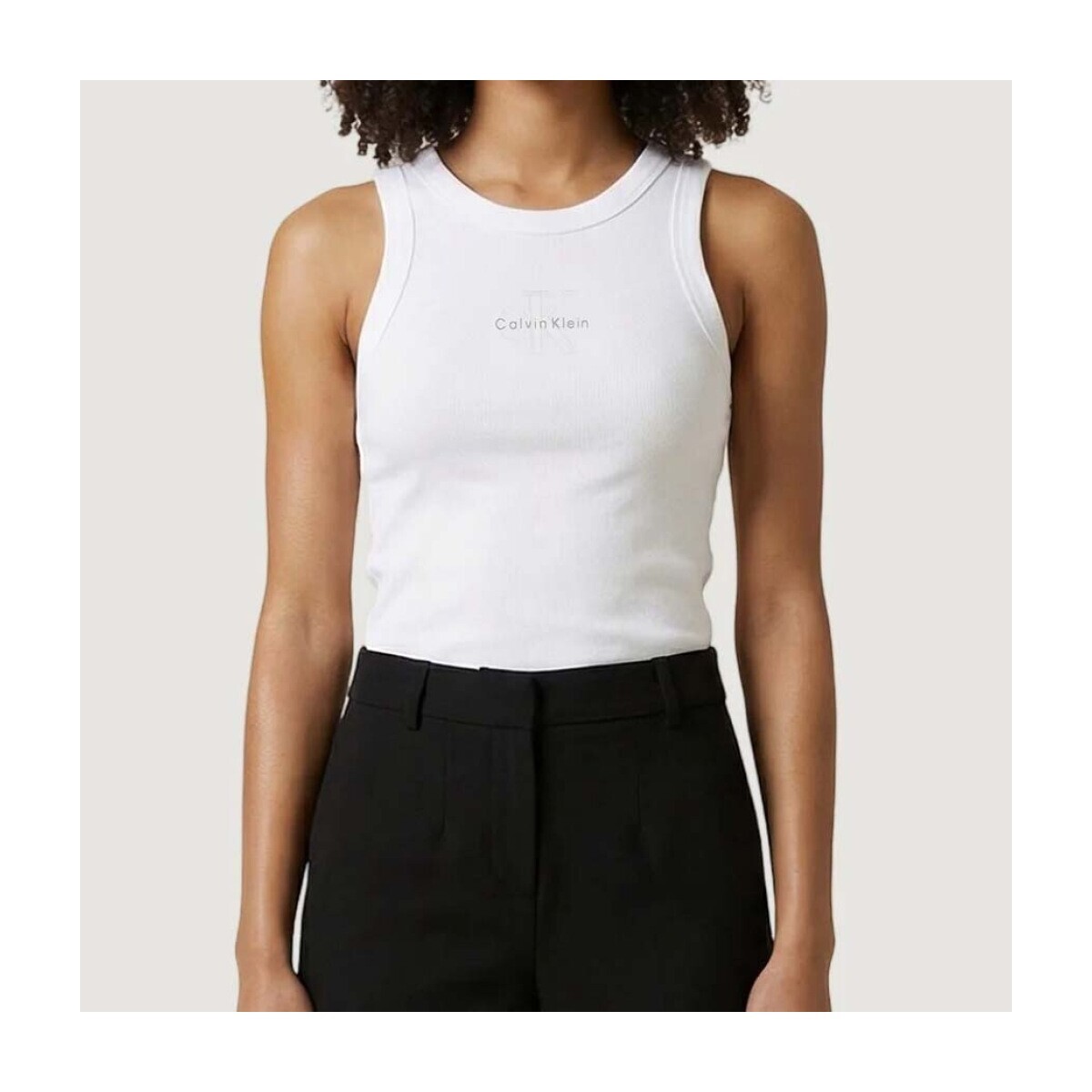 Calvin Klein Jeans  Lv047e200g Sl Yaf  Bílá