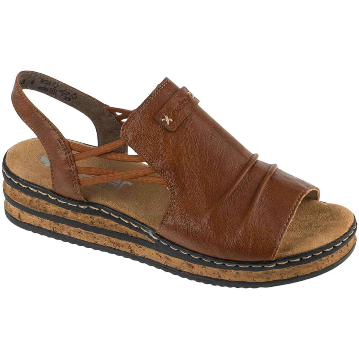 Rieker  Sandals 62962  Hnědá