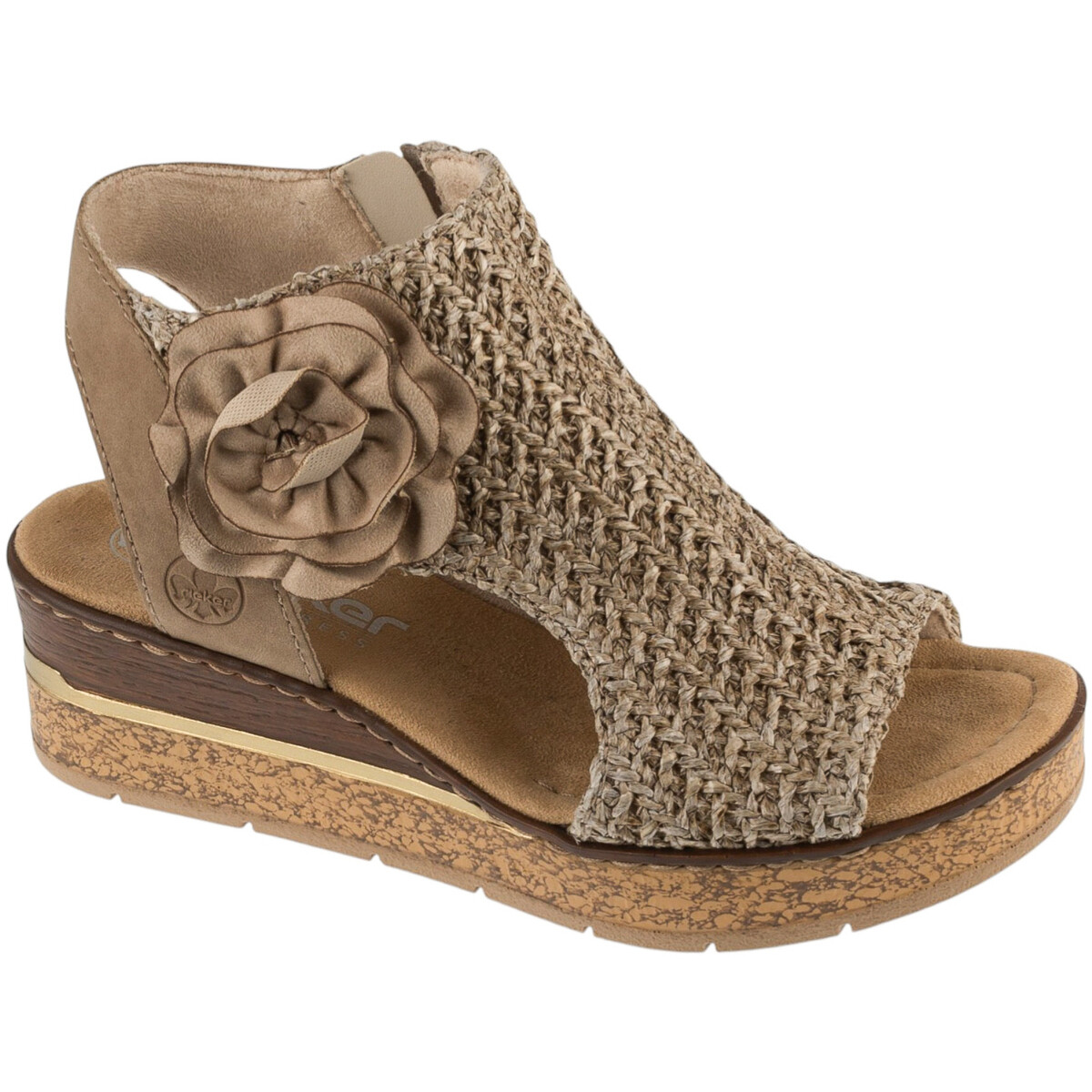Rieker  Sandals 63791  Šedá