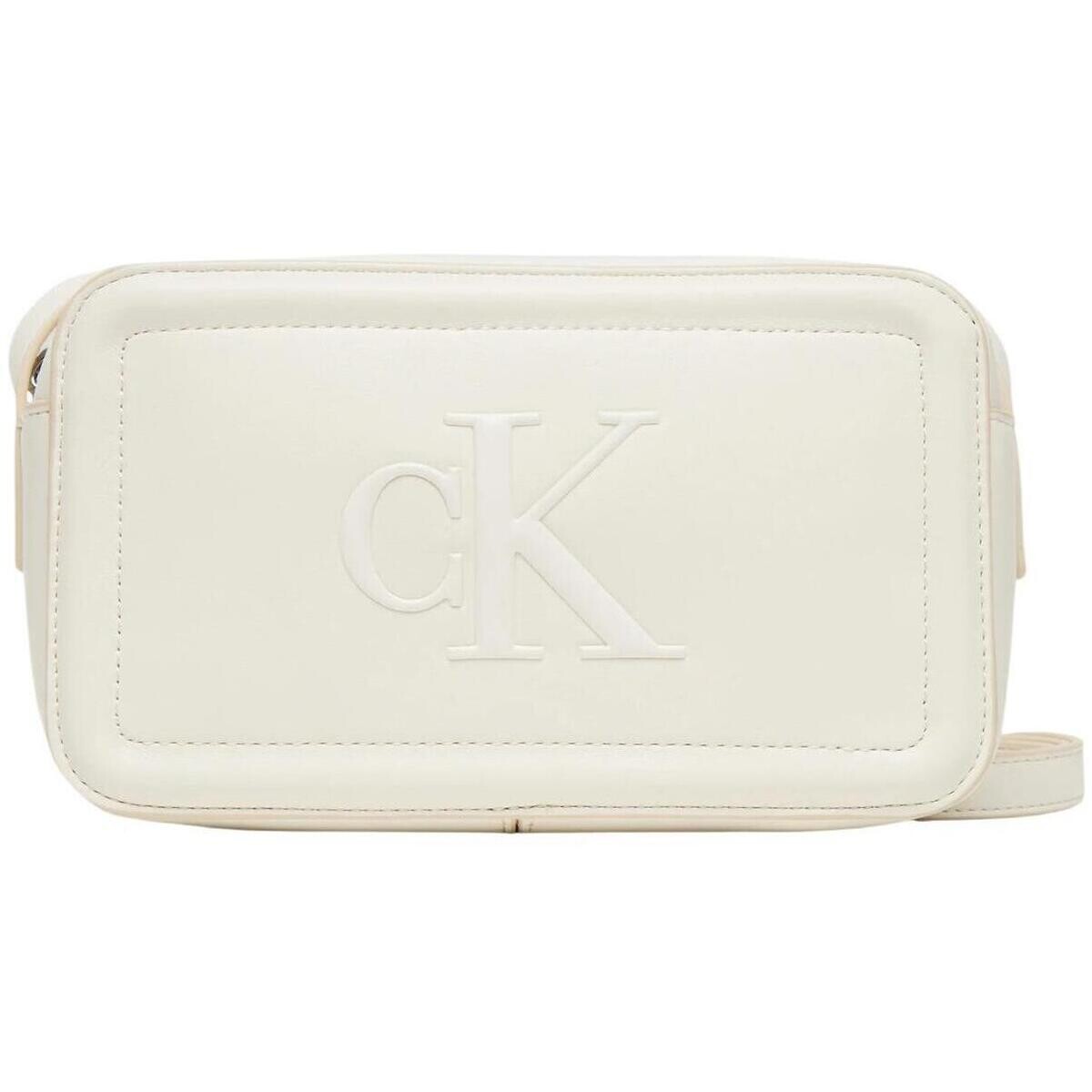 Calvin Klein Jeans  BOLD CK CAMERA BAG LV04F3220G  Bílá