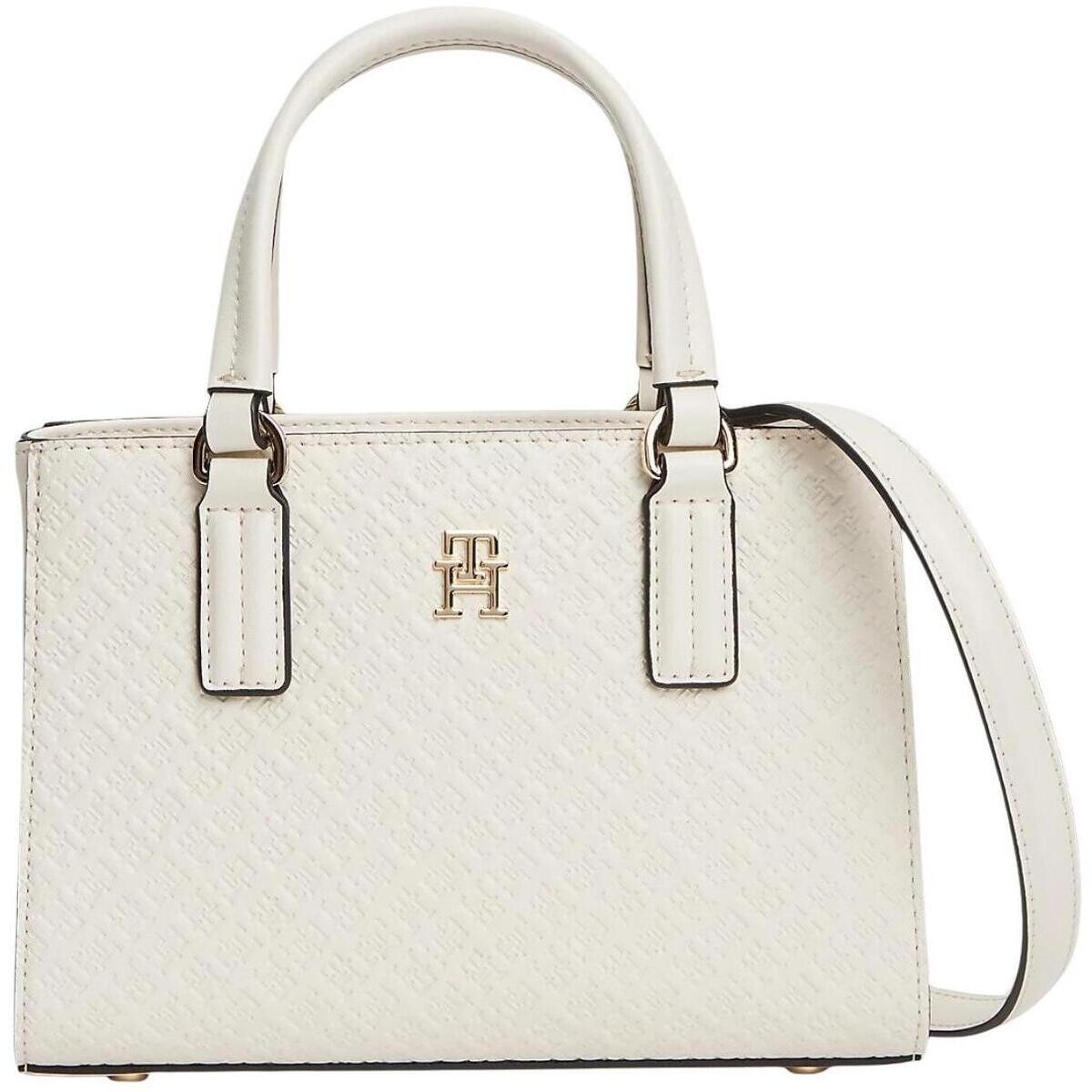 Tommy Hilfiger  TH DAILY MINI TOTE MONO AW0AW18416  Bílá