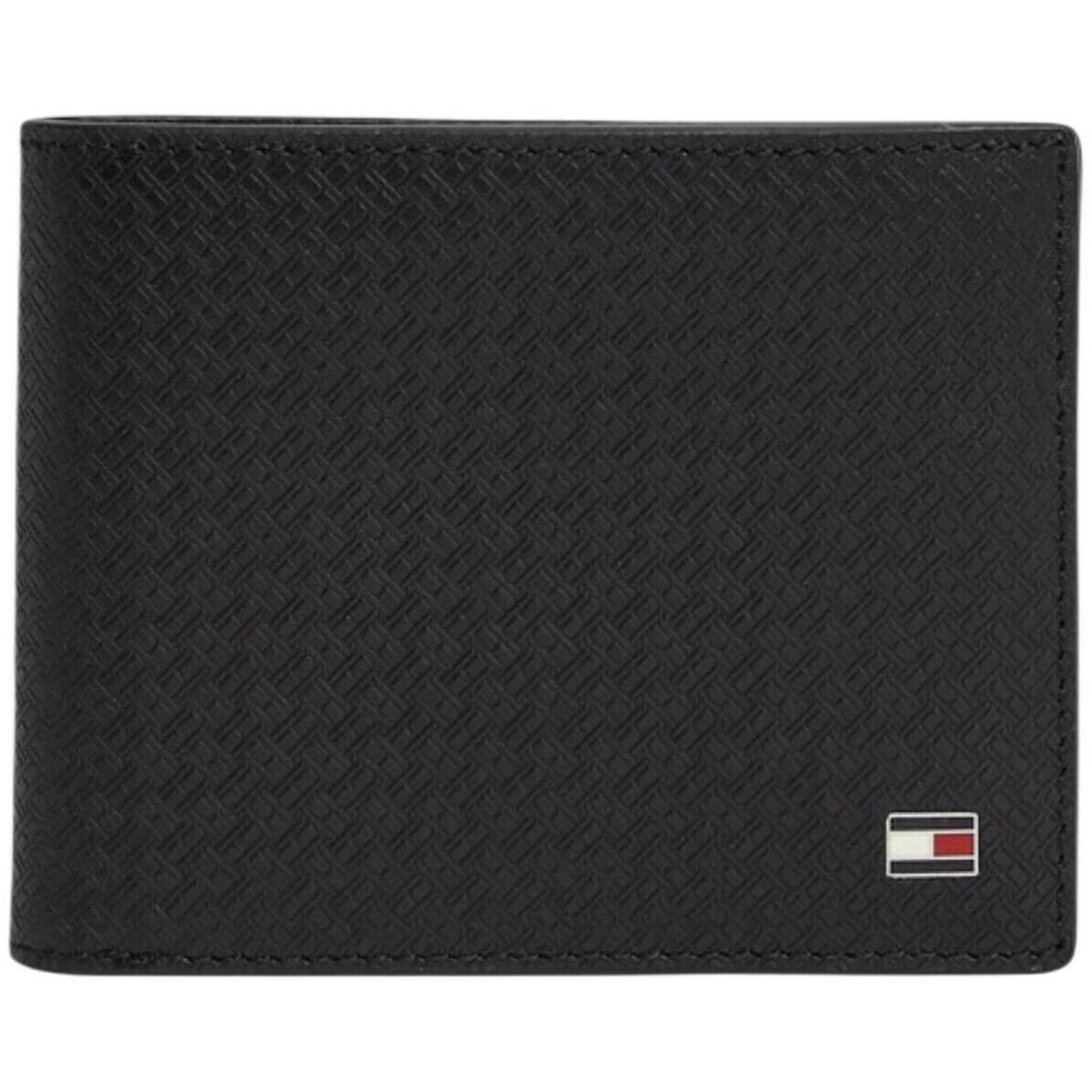 Tommy Hilfiger  TH EMBOSS MINI CC WALLET AM0AM14241  Černá