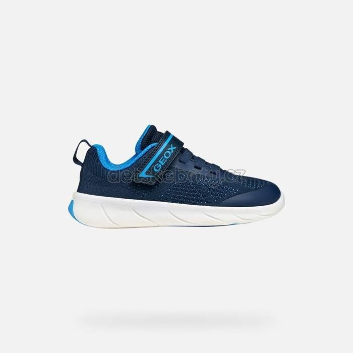 Dětské celoroční boty Geox J65PDB 06K9J CF44D Velikost: 24