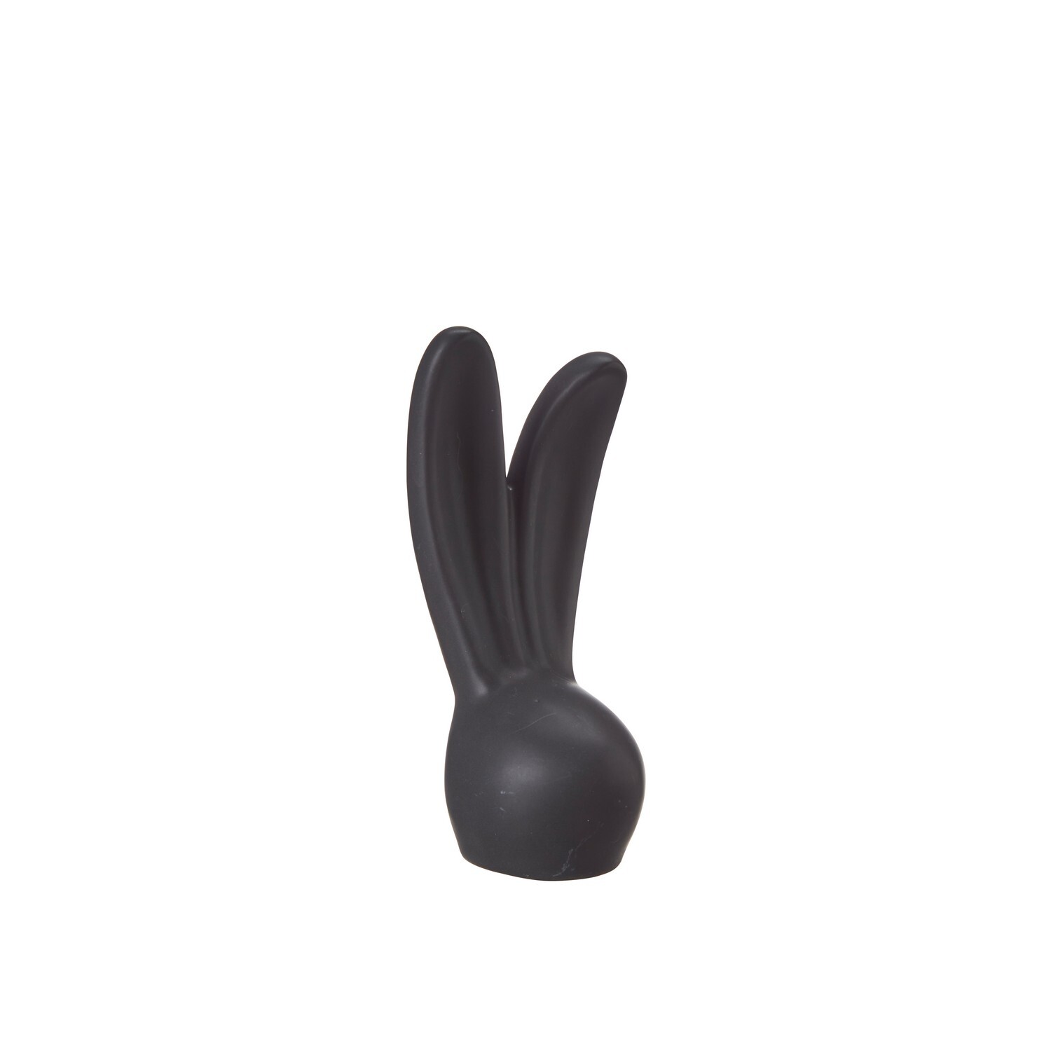 Velikonoční dekorace zajíc výška 13 cm Wikholm Form ELARIA - černá