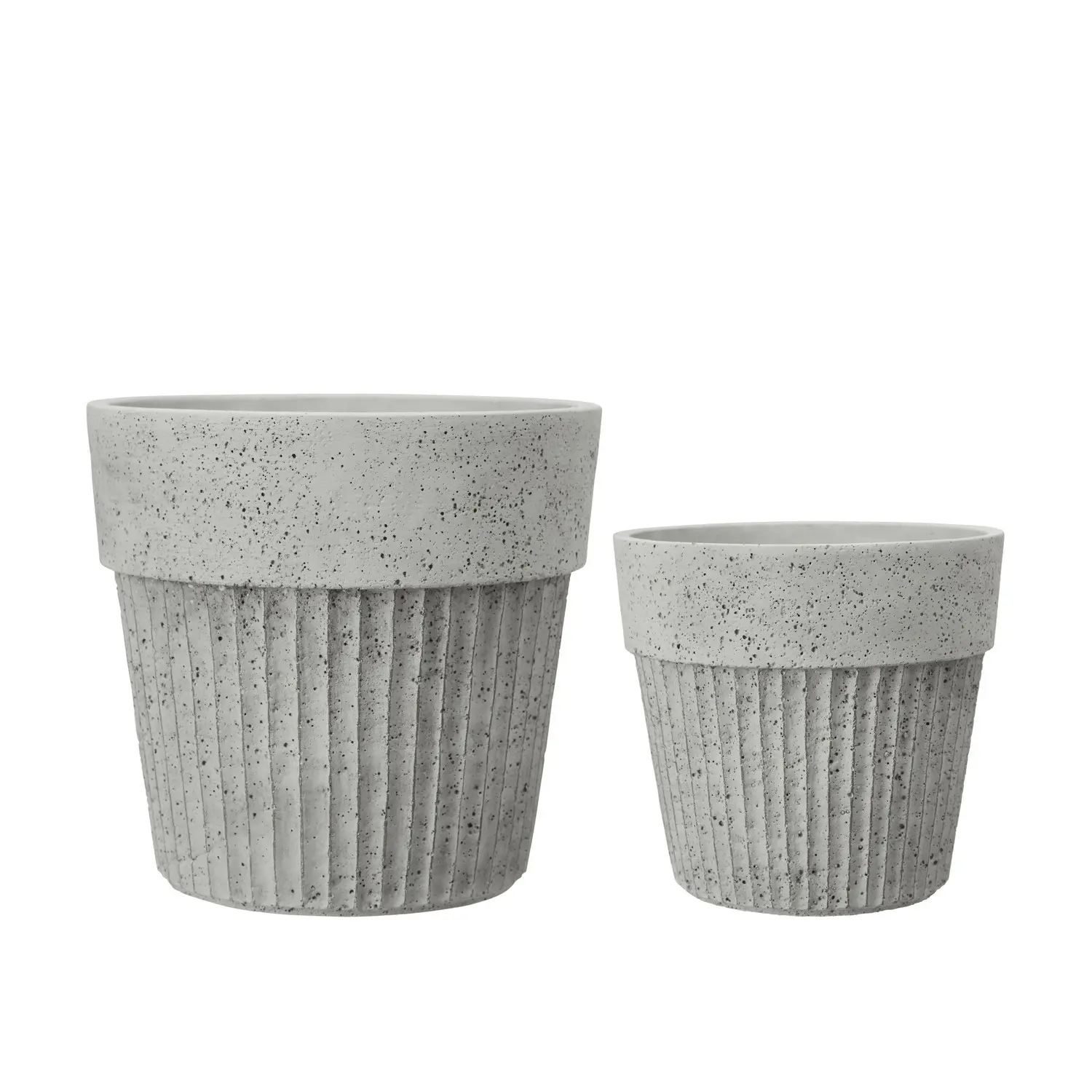 Betonové květináče 2 ks Wikholm Form ANITA - šedé