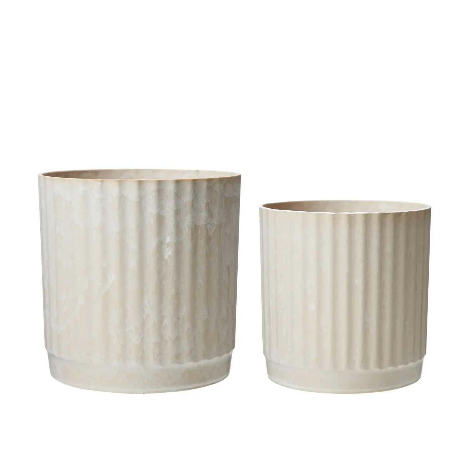 Obal na květináč 2 ks Wikholm Form YODIT - pískový