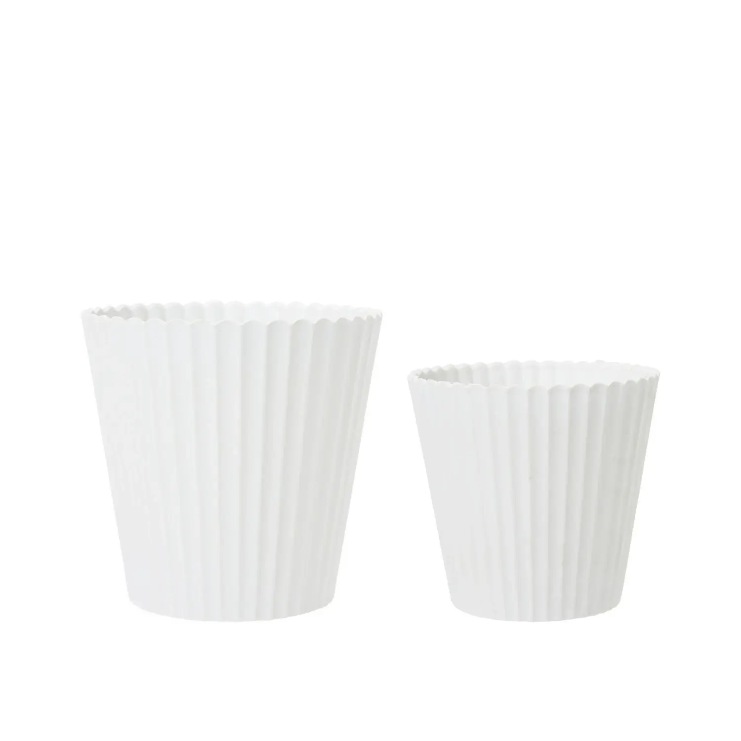 Obal na květináč 2 ks Wikholm Form YODIT - bílý