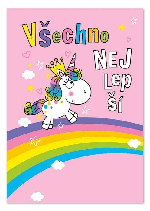 Ditipo Hrací blahopřání - Junicorn,  Míša Růžičková - c023046