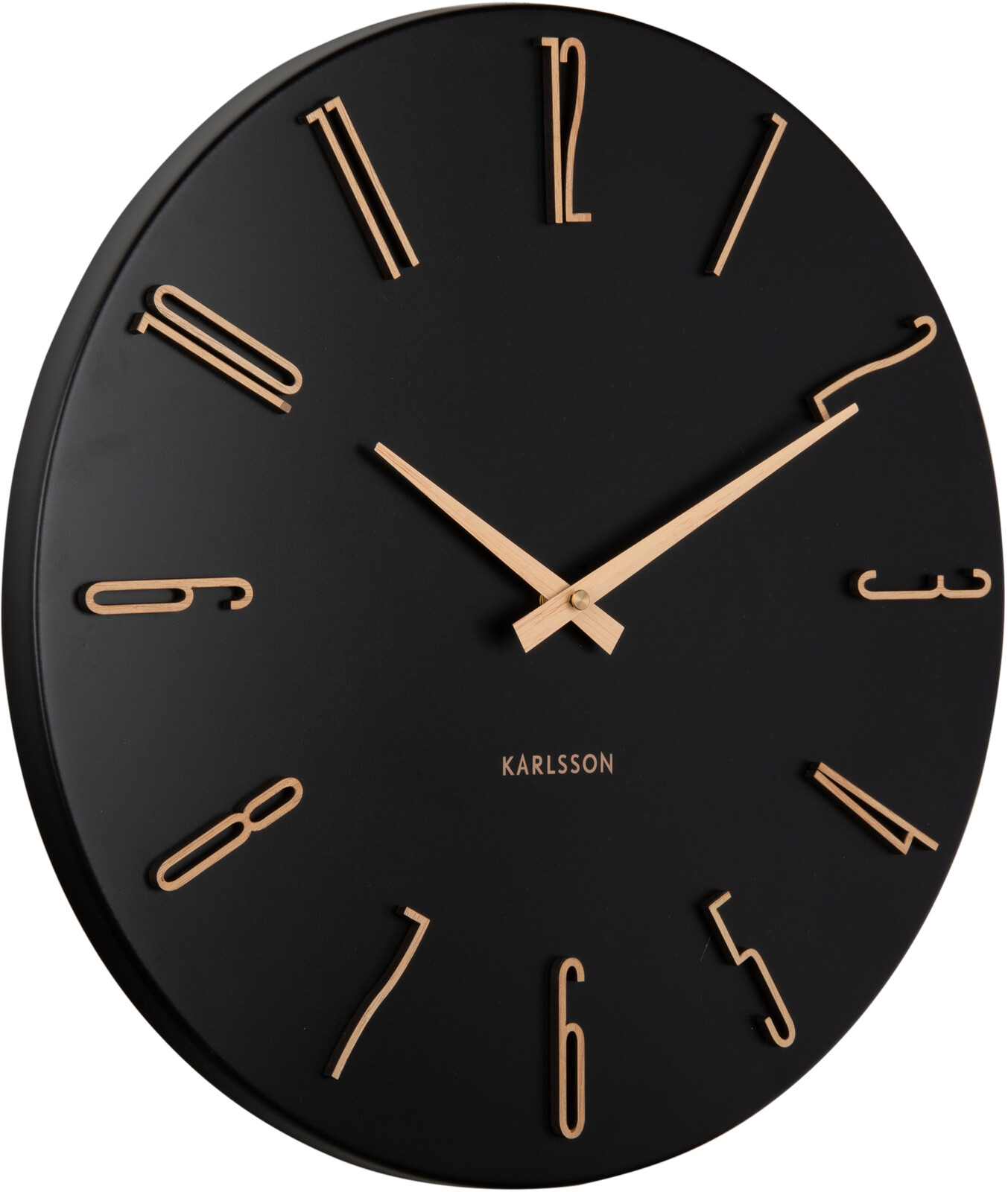 Karlsson Designové nástěnné hodiny 6072BK