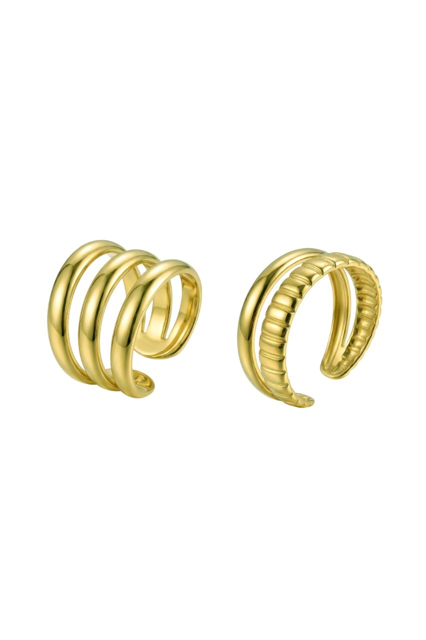 Victoria Walls Set pozlacených prstenů VWS260754G