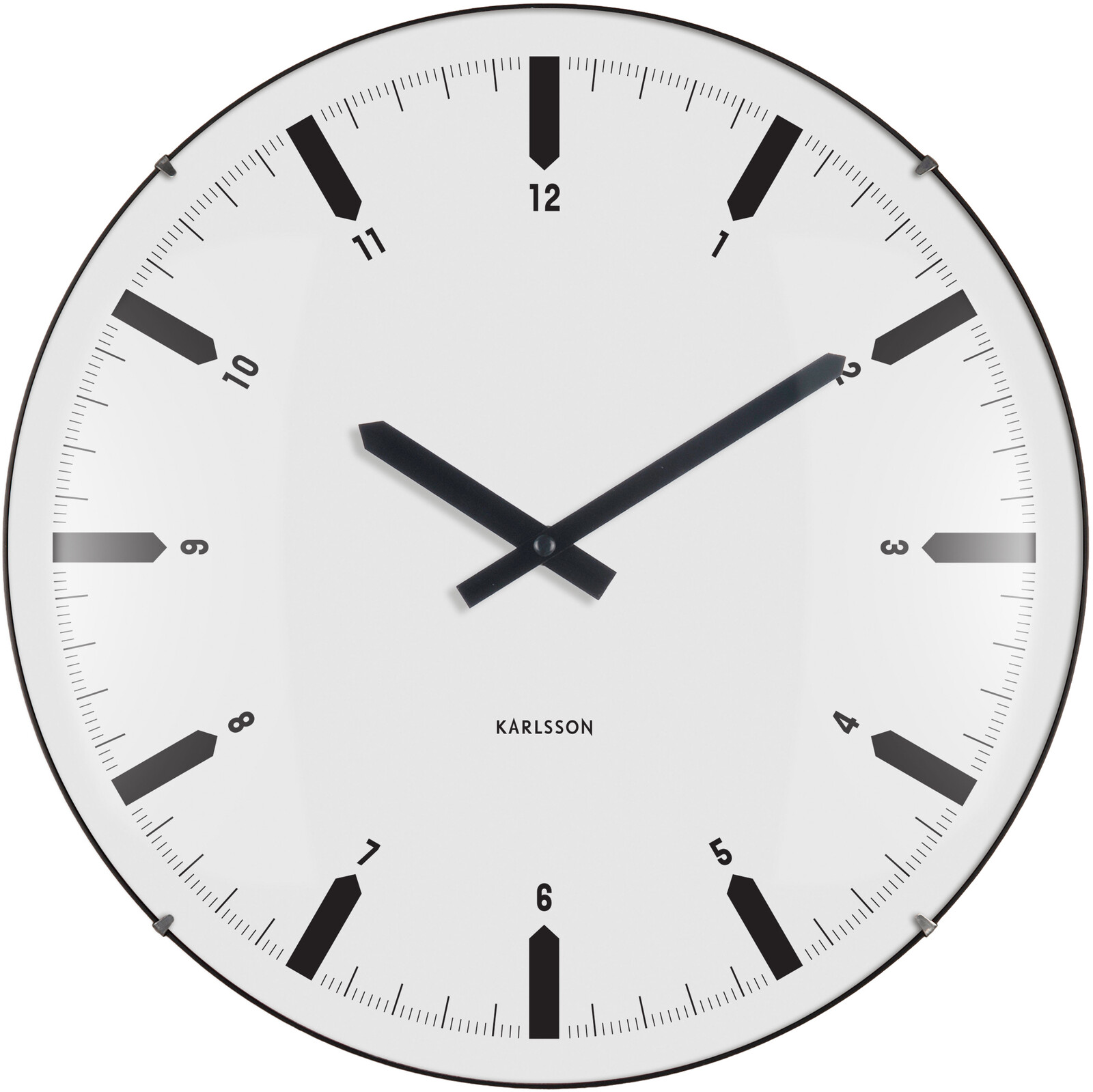 Karlsson Designové nástěnné hodiny 6086WH