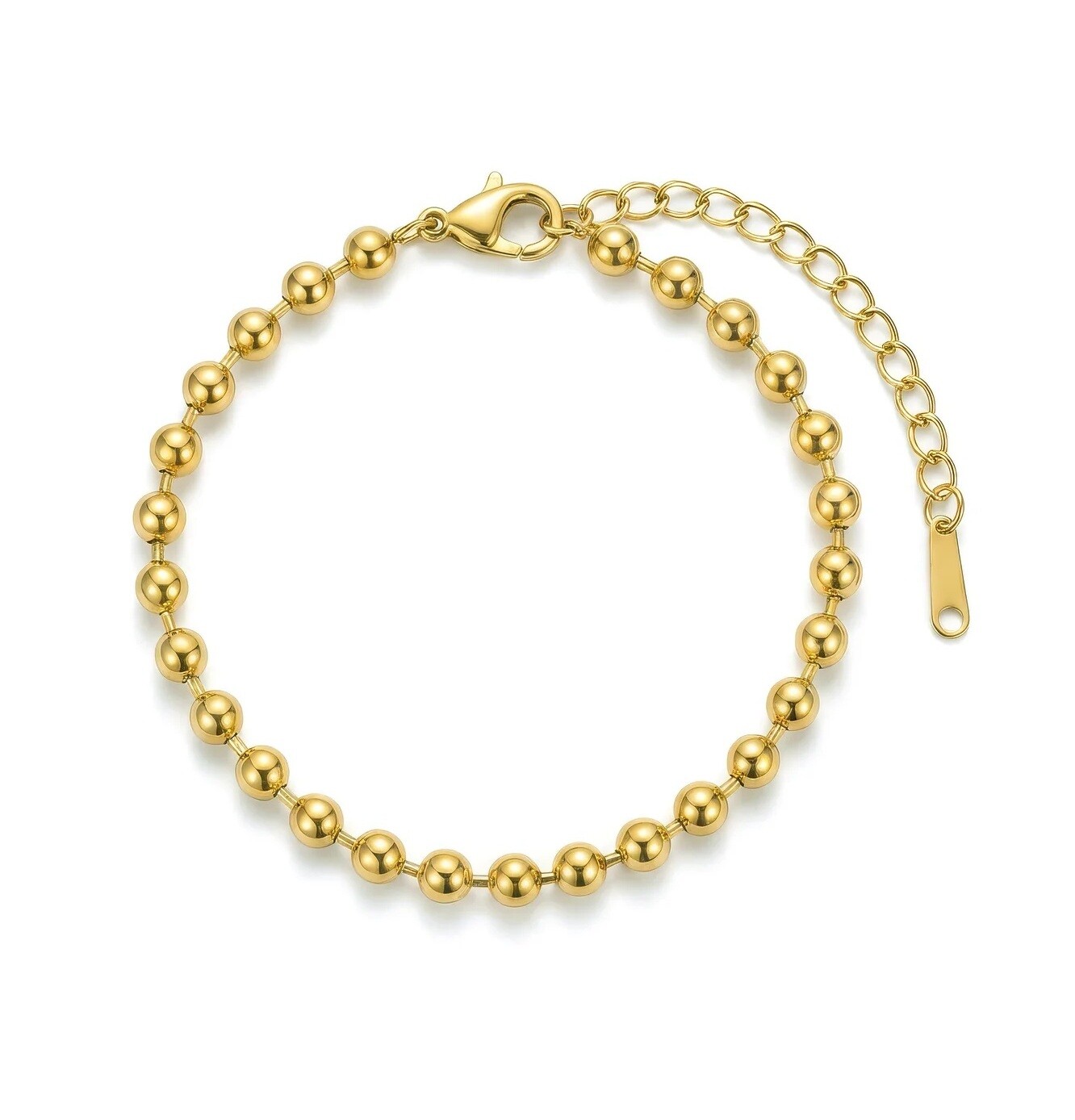 Victoria Walls Pozlacený kuličkový náramek Velarise Gold VWB260828G