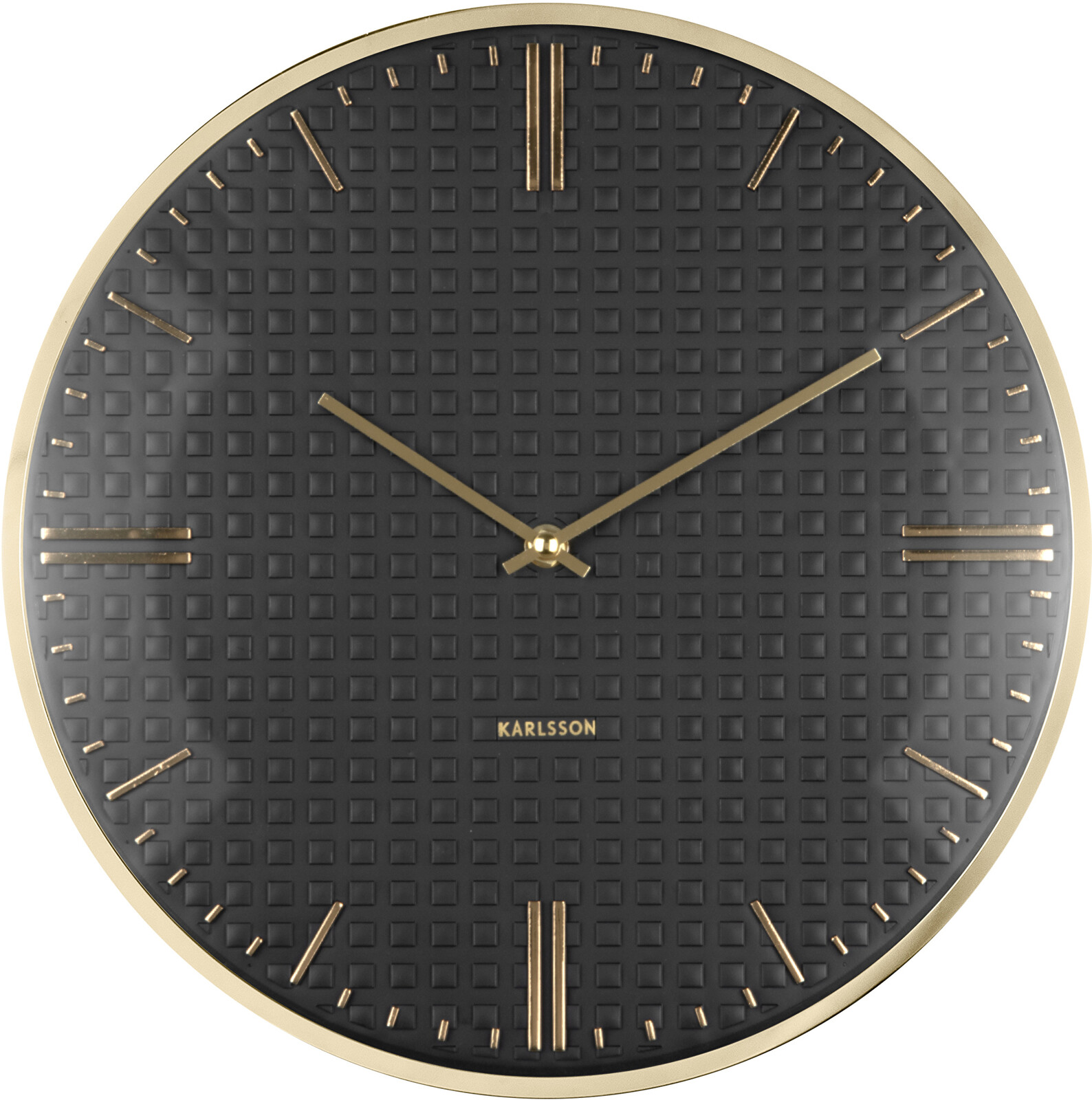 Karlsson Designové nástěnné hodiny 6091BK