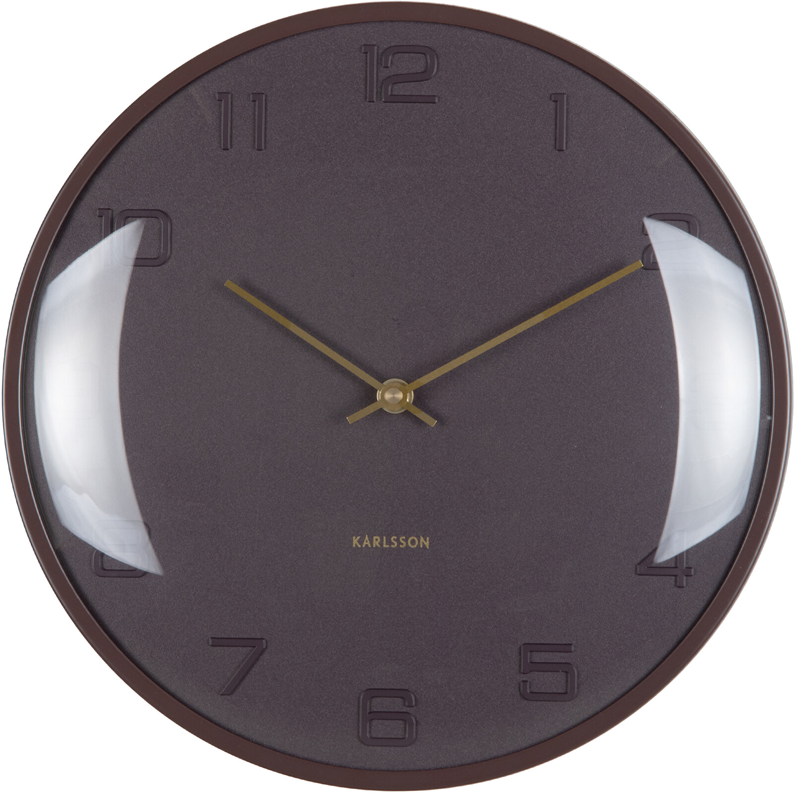 Karlsson Designové nástěnné hodiny 6084BR