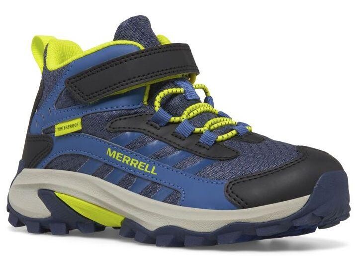 Merrell Mk267543 Moab Speed 2 Mid A/c Wtpf Navy/hi Viz