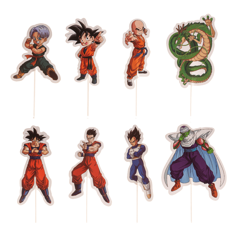 Papírový zápich na muffiny Dragon ball - Dekora