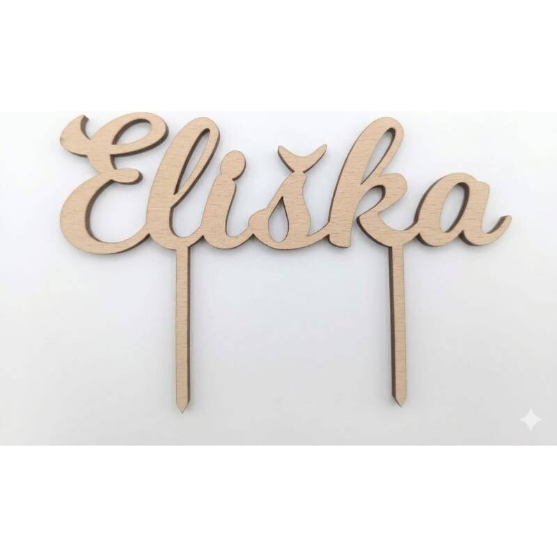 Zápich Eliška 14,5x4,5cm - I LOVE CAKES