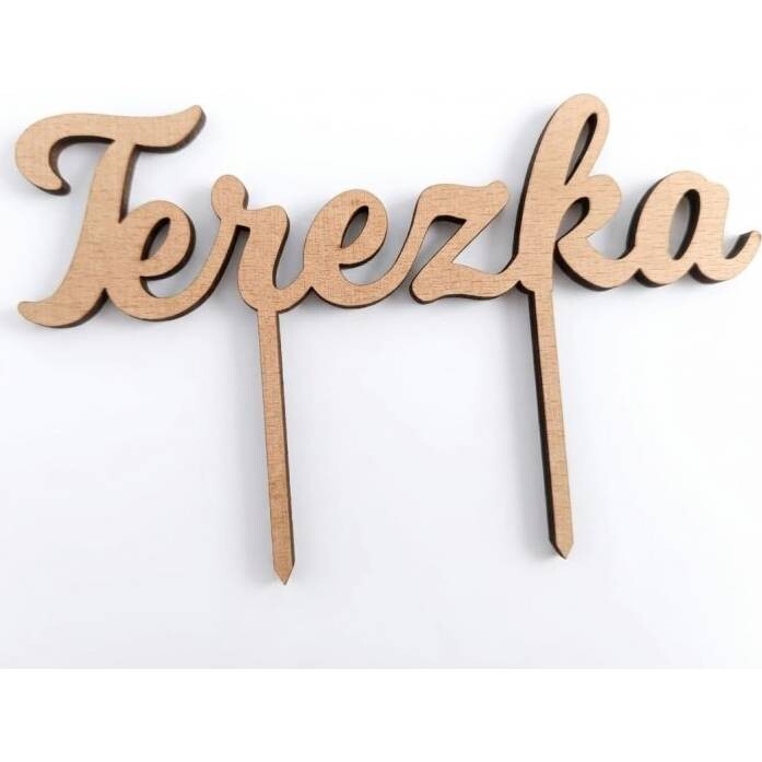 Zápich Terezka 14,5x4cm - I LOVE CAKES