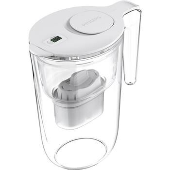 Philips filtrační konvice AWP2953WHT, 3,4l, Micro X-Clean, s časovačem, bílá