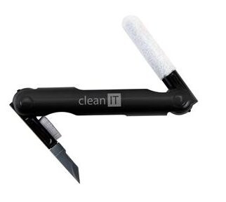 CLEAN IT Čistící sada pro sluchátka ČERNÁ
