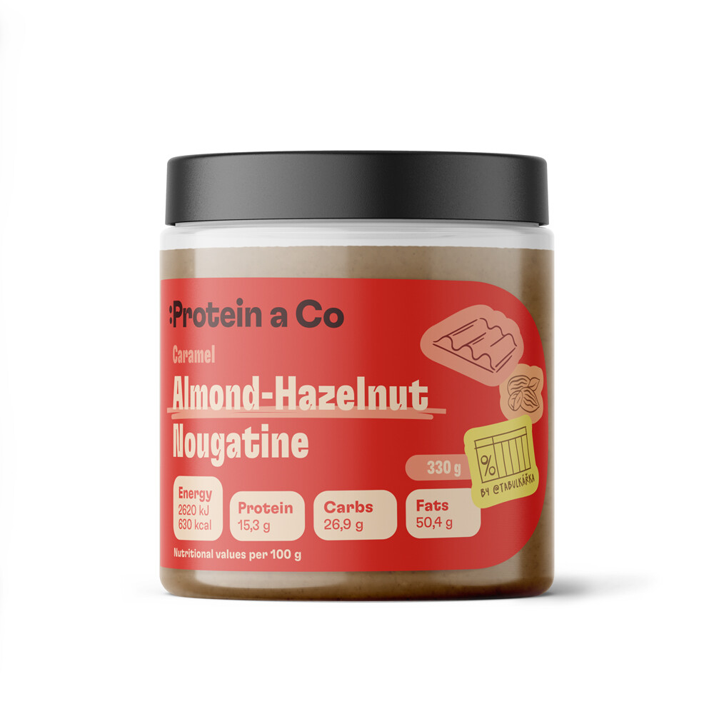 Protein a Co Mandlovo-lískooříškový krém - Griliáš by @Tabulkarka 330 g