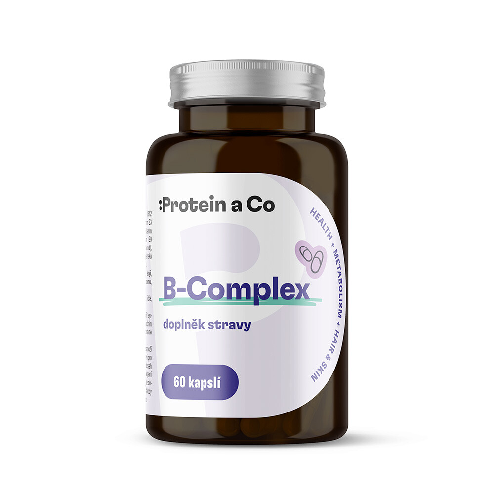 Protein a Co B-Complex 60 kapslí