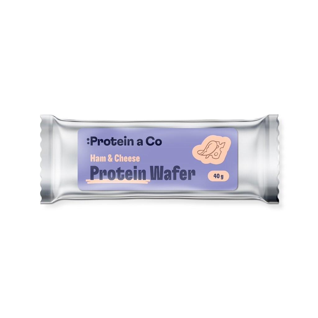 Protein a Co Proteinová oplatka se šunkou a sýrem 40 g