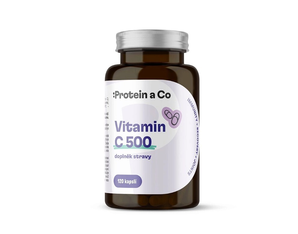 Protein a Co Vitamin C 500 120 kapslí