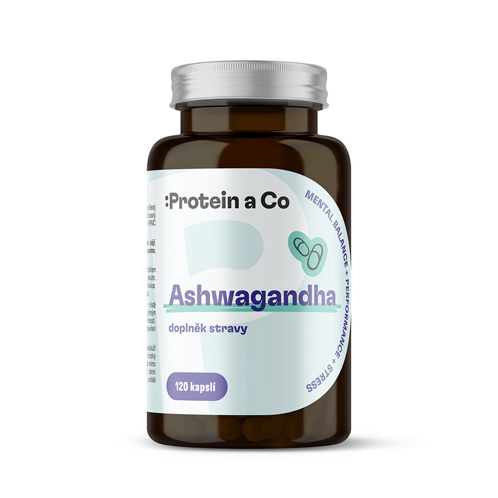 Protein a Co Ashwagandha 120 kapslí