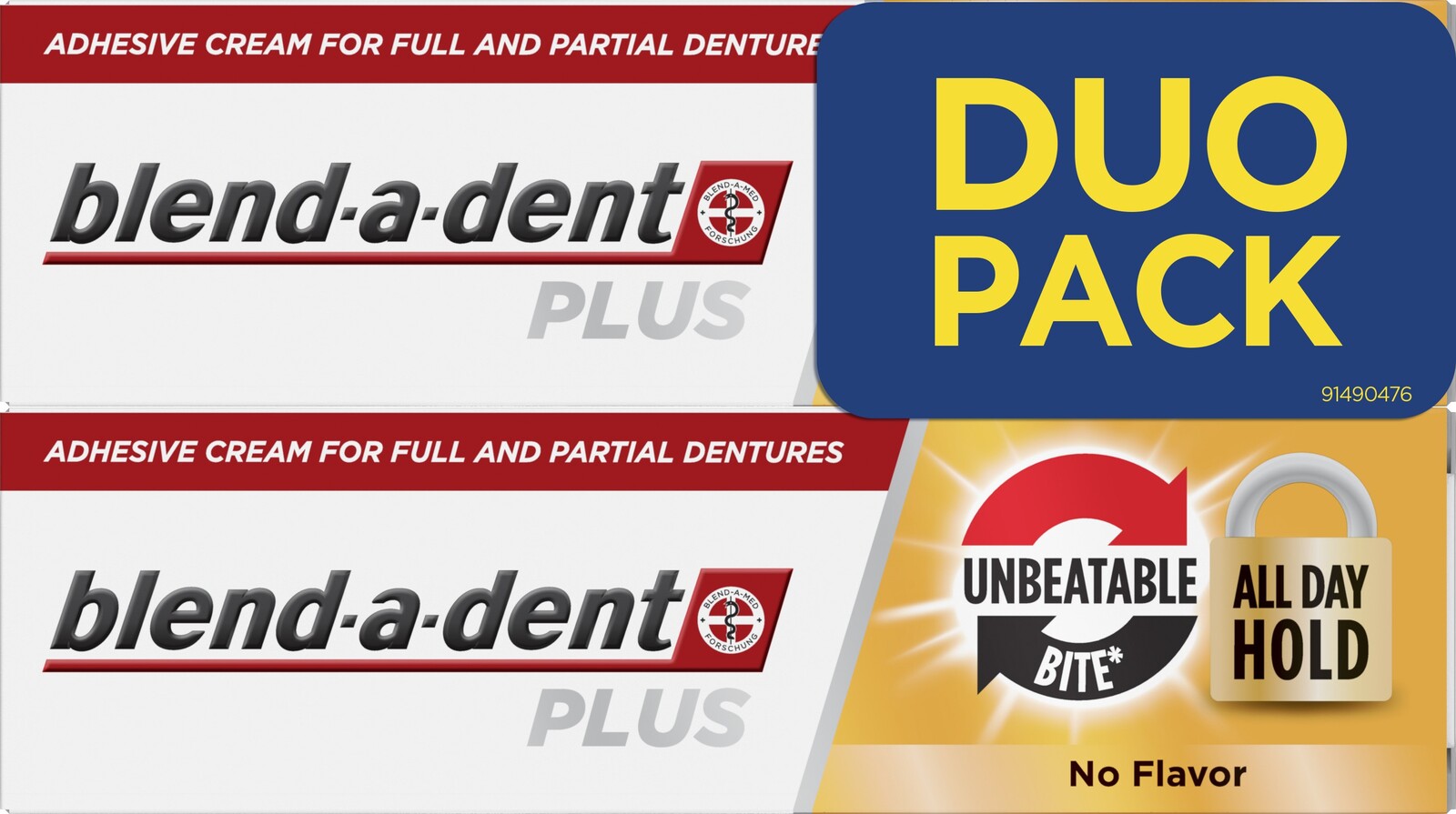 Blend-a-dent Sada fixačních krémů Power 2 x 40 g