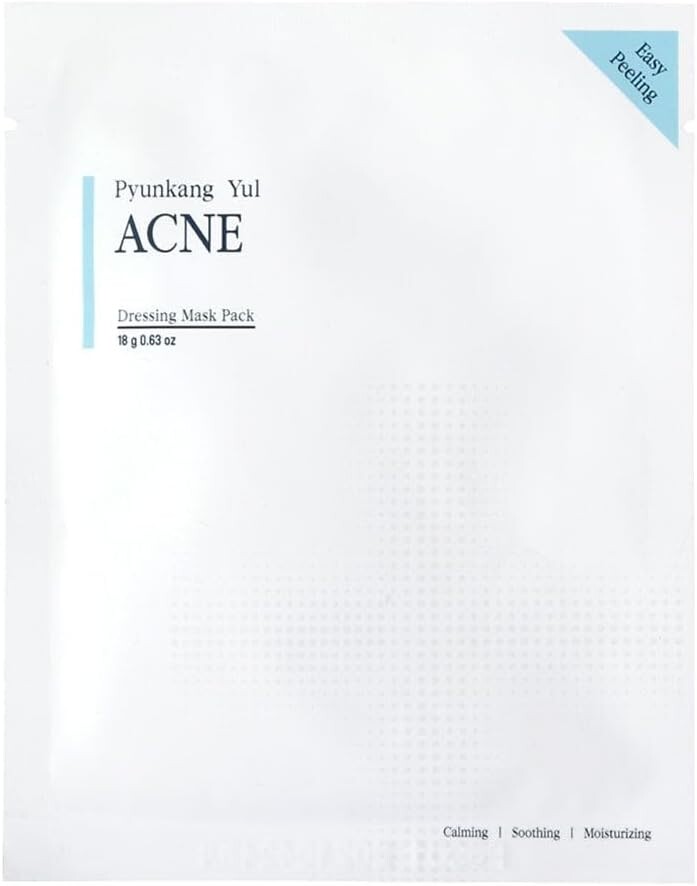 Pyunkang Yul Plátýnková maska Acne Dressing Mask Pack 18 g
