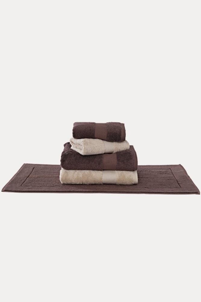 Soft Cotton Výhodná sada ručníků DELUXE + předložka LOFT