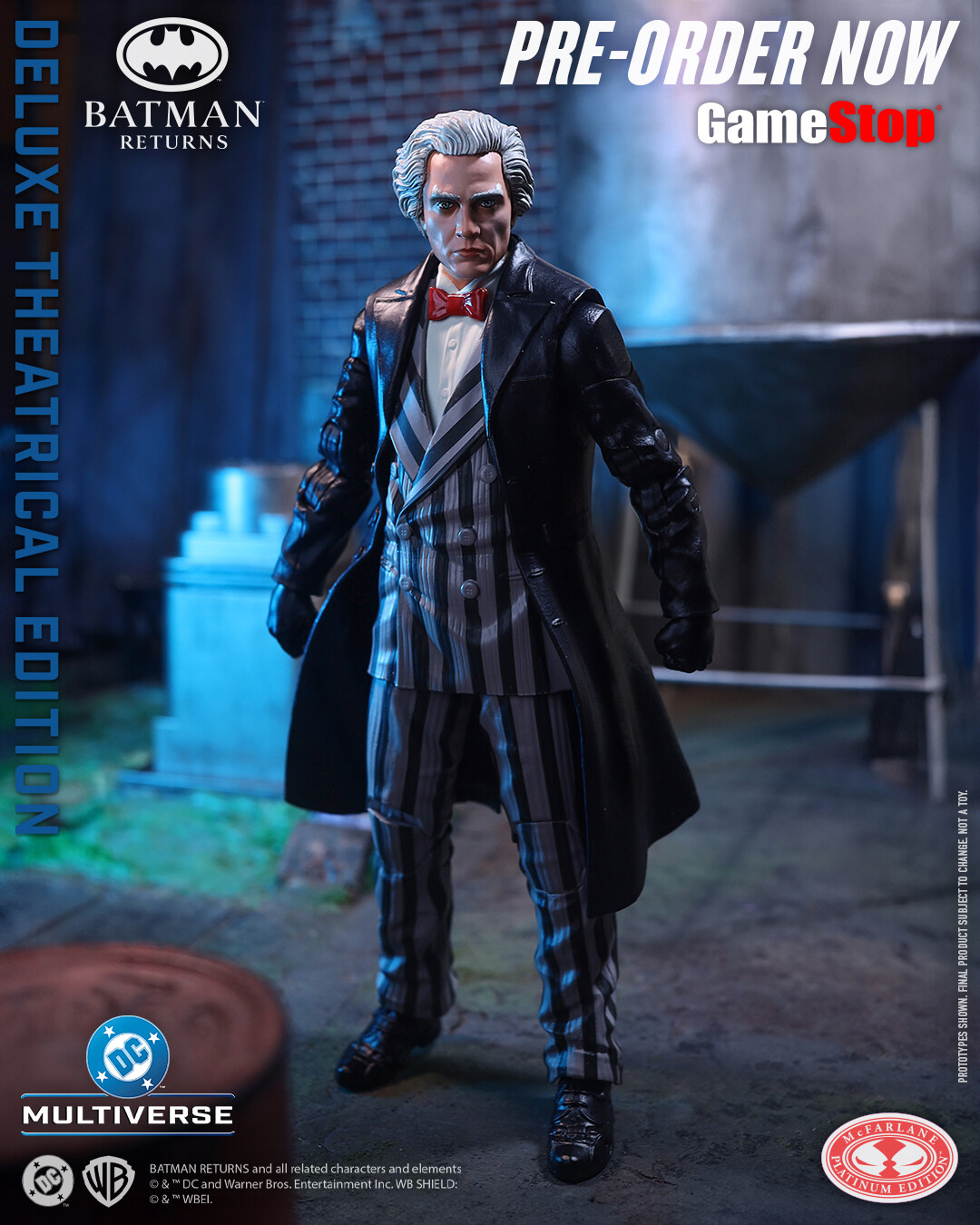 McFarlane | Batman Returns - sběratelská figurka Max Shreck (Red Platinum Edition) (DC Theatrical Deluxe) 18 cm