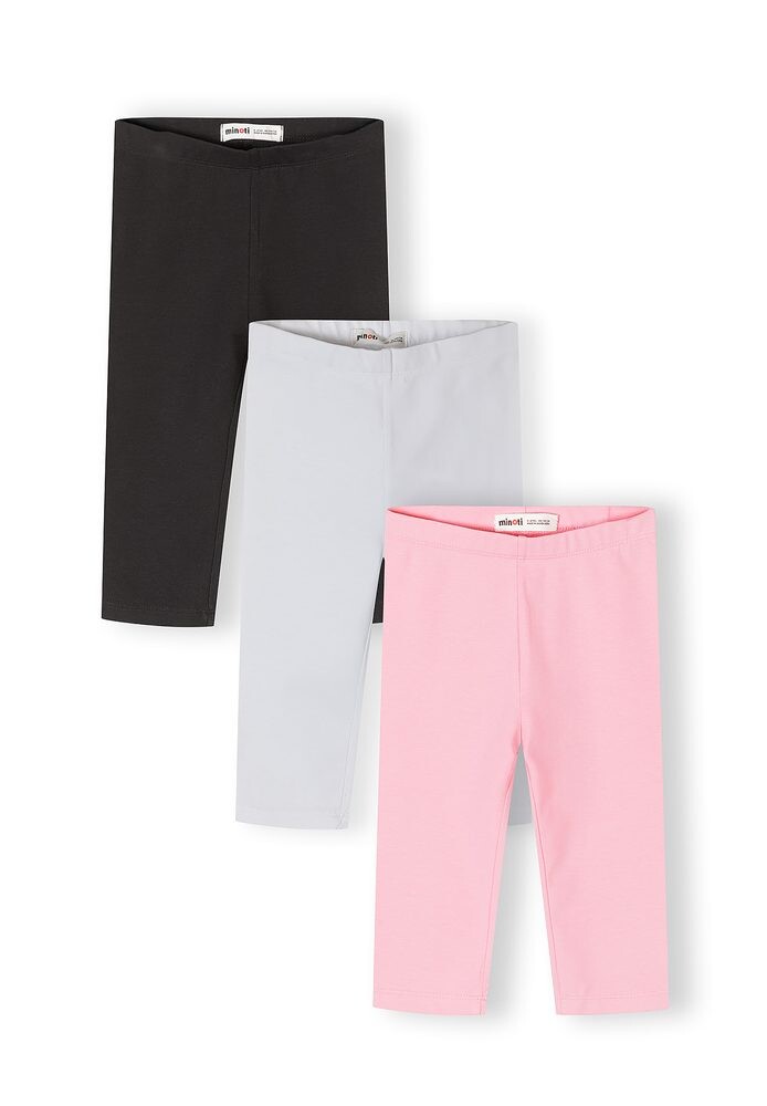 Legíny dívčí capri 3pack Minoti 30LEGGING103 - 104/110 | 4/5let
